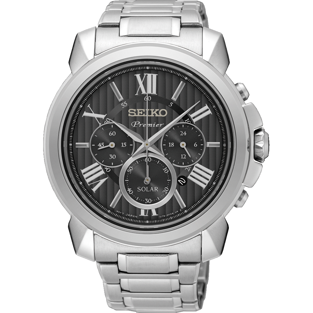 seiko premier ssc597p1 premier solar chronograph watch