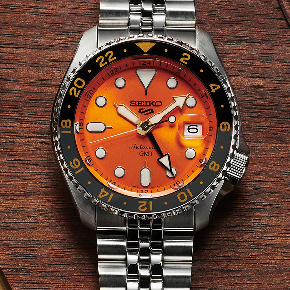 Seiko SSK005K1 watch Seiko 5 ‘Mikan Orange’