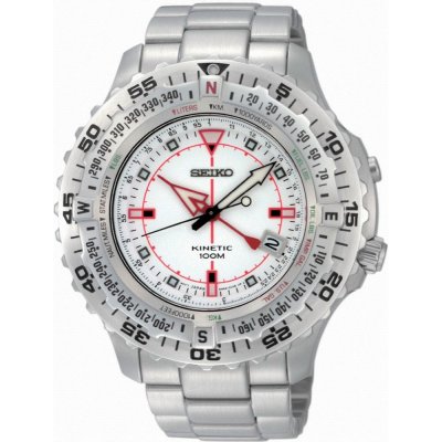 Seiko SKA421P1 Kinetic Pilot Watch