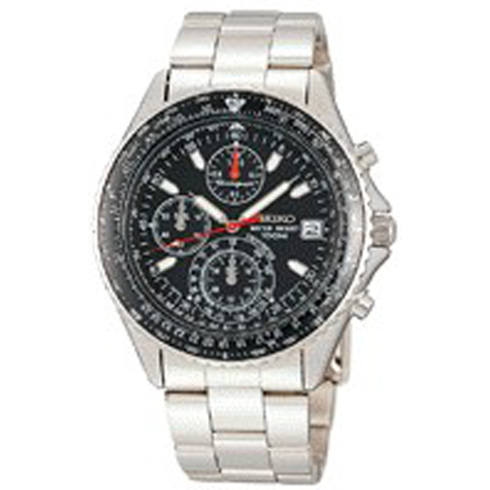 Seiko SKS195P1 Flightmaster Chronograph Watch