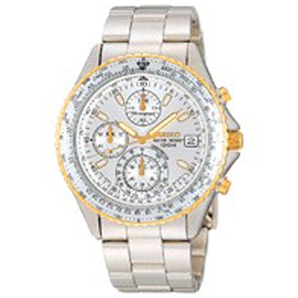 Seiko SKS198P1 Flightmaster Chronograph Watch