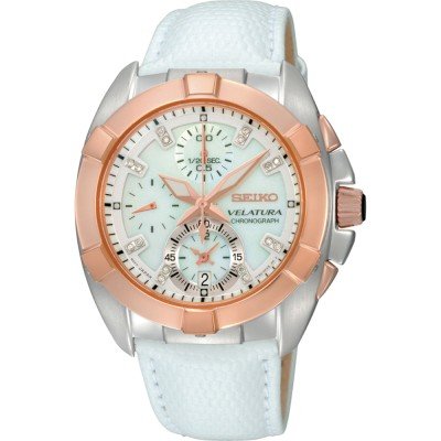 Seiko Watch Chrono SNDY66P1 Velatura 16 real diamonds SNDY66P1