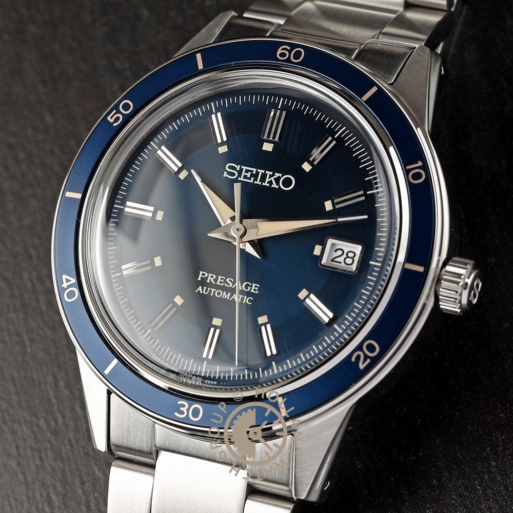 Seiko SRE007J1 Automatico Presage Acciaio Argento 28 mm
