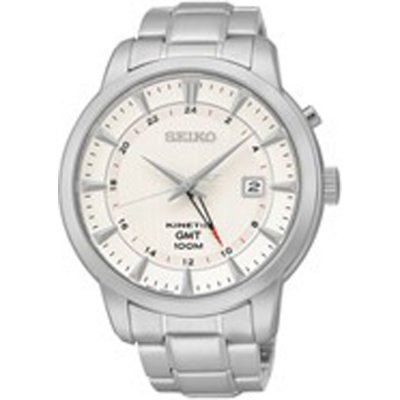 Seiko SUN029P1 Kinetic GMT Watch