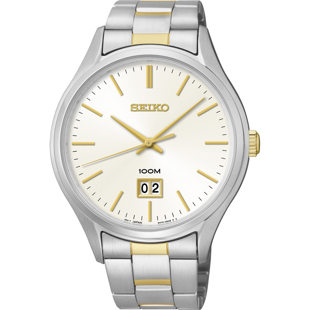 Seiko SUR025P1 Big Date Watch