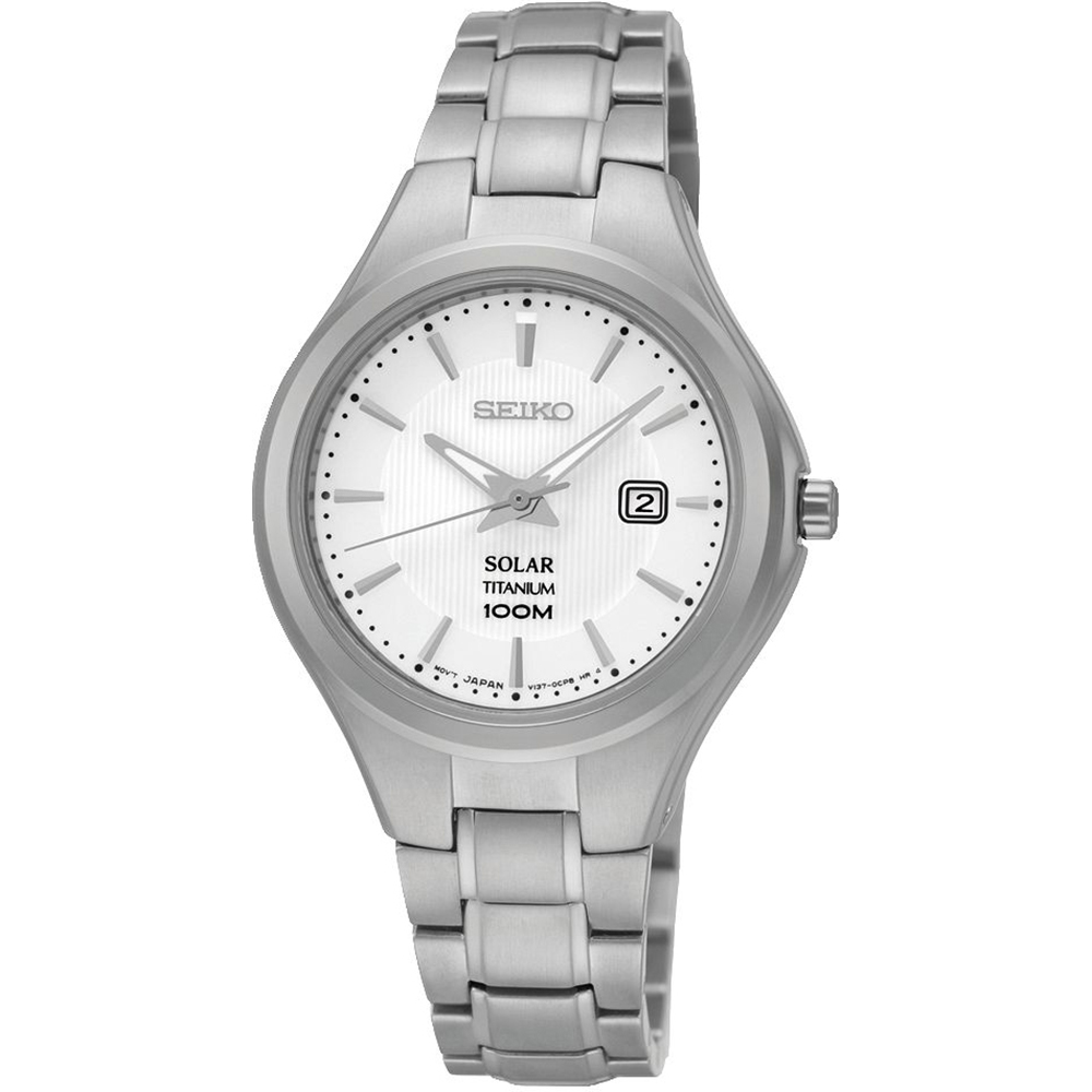 Seiko SUT199P1 Titanium Solar Ladies Watch