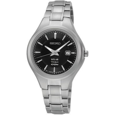 Seiko SUT201P1 Titanium Solar Ladies Watch