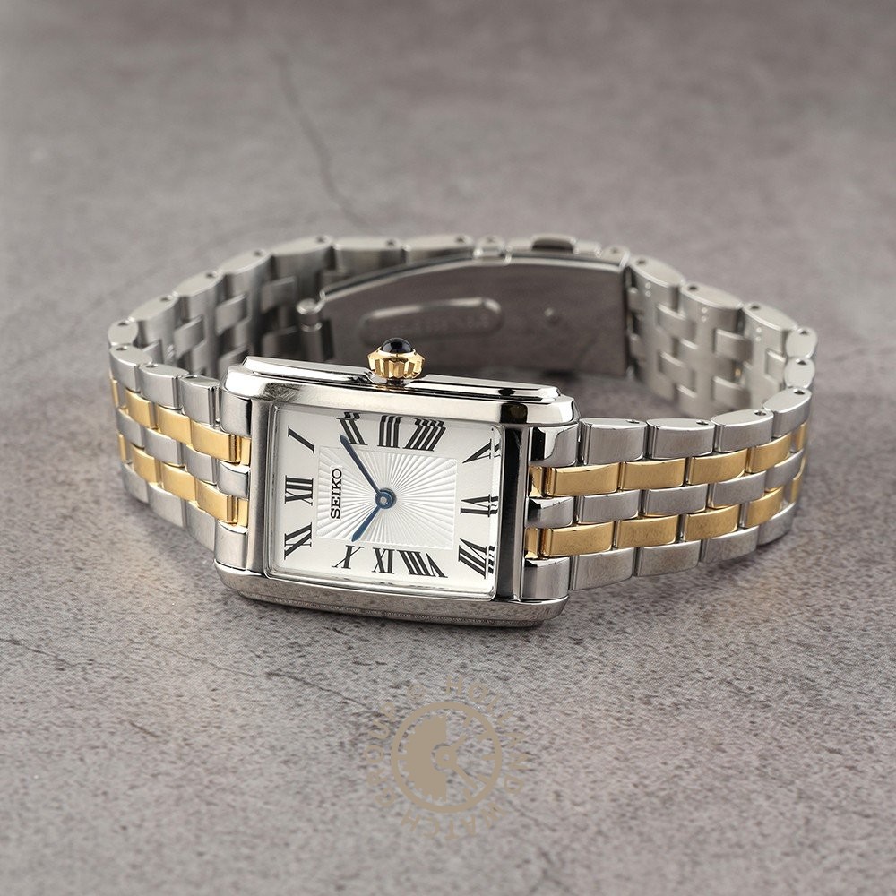 Montre Femme Seiko SWR087 Bicolore - Neuve Avec étiquettes - Élégante Et Précise