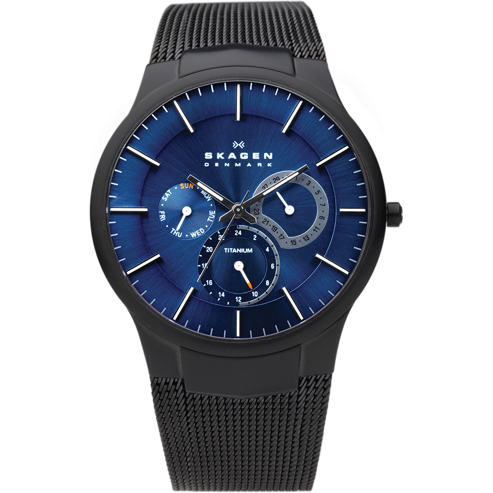Skagen Watch Time 3 hands 809 XLarge 809XLTBN