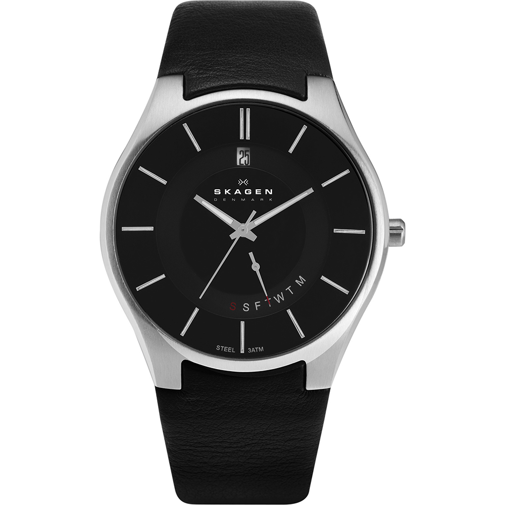 Skagen Watch Time 3 hands 989 XLarge 989XLSLB