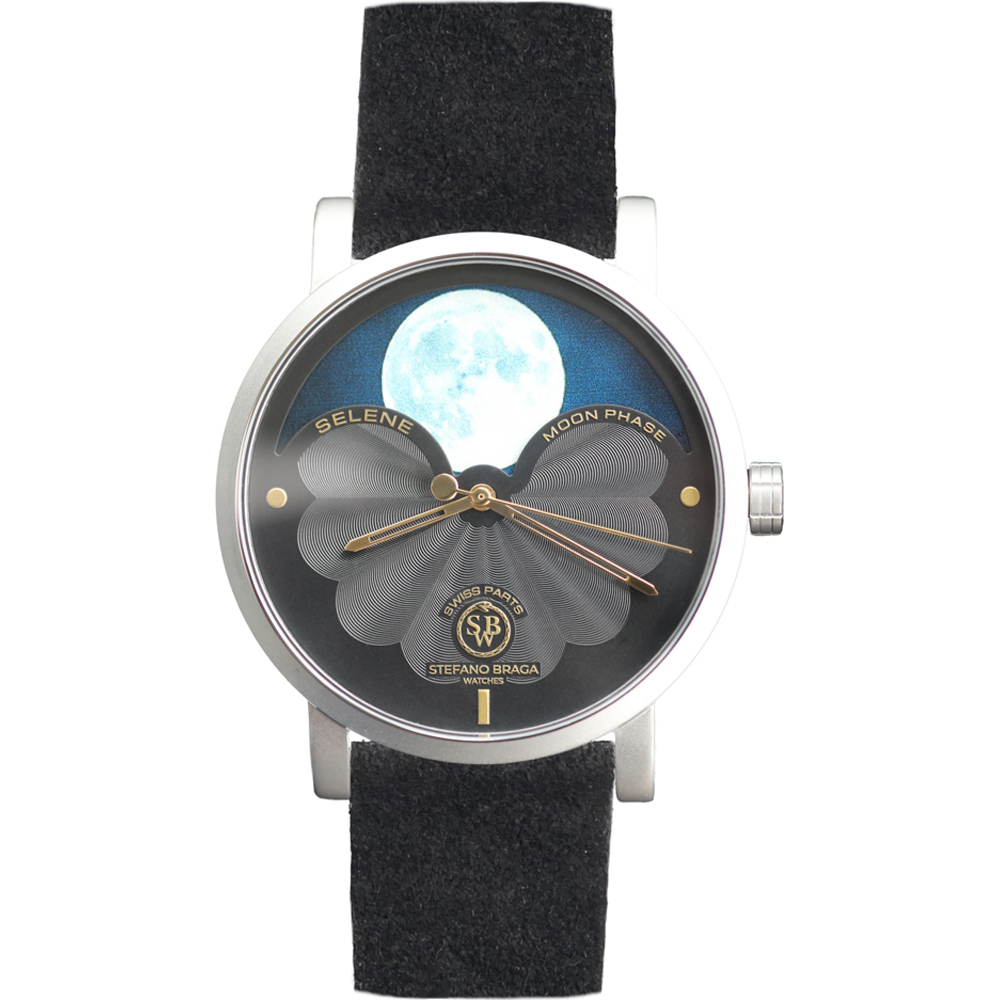 Stefano Braga SELENE3000B-NR-05KNR horloge