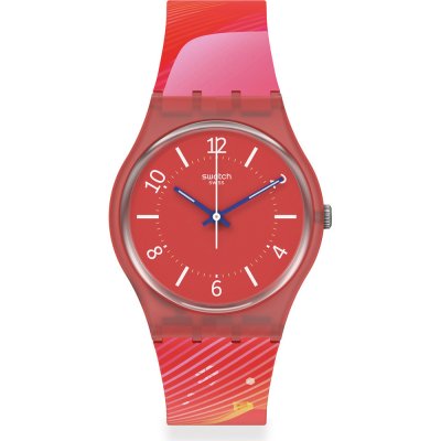 Swatch Originals Medium (34mm) SO28Z105 2022 Olympic Collection - Charm of calligraphy Watch