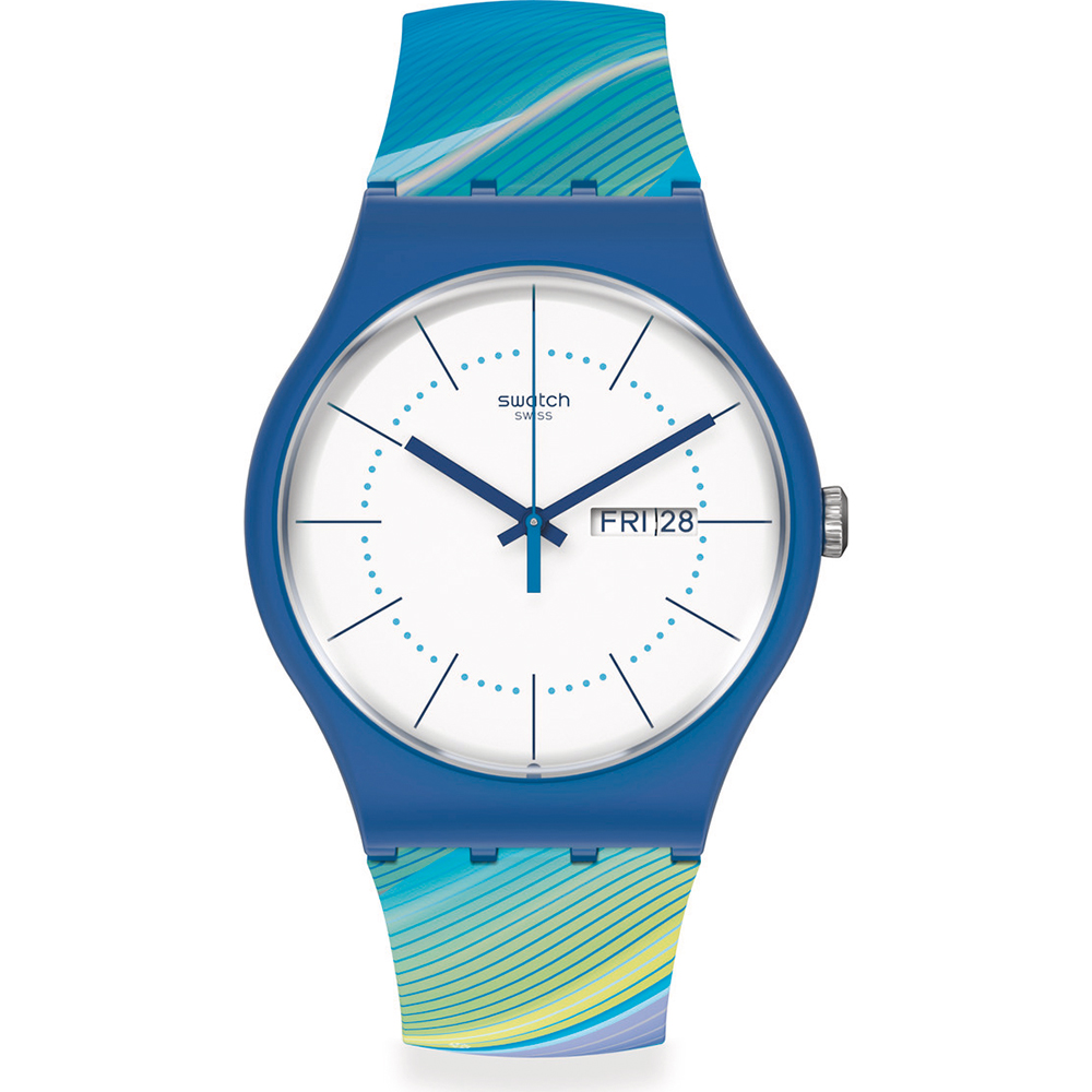 Swatch Specials SO29Z700 2022 Olympic Collection - Chinese winter scenery Watch