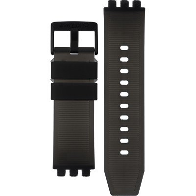 Swatch Plastic - BigBold - SB0/SO27 ASO27B121 SO27B121 Futuristic Grey Strap