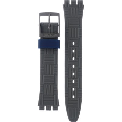 Swatch Plastic - Originals Medium (34mm) /Access/Solar/Musicall/Stop - G/SK/SL/SR/SS/SO28 ASO28M701 Tile Dial Band