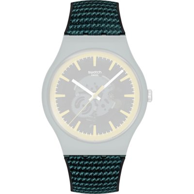 Swatch ASO29G112-6000 Perfectly Green Pay! Strap