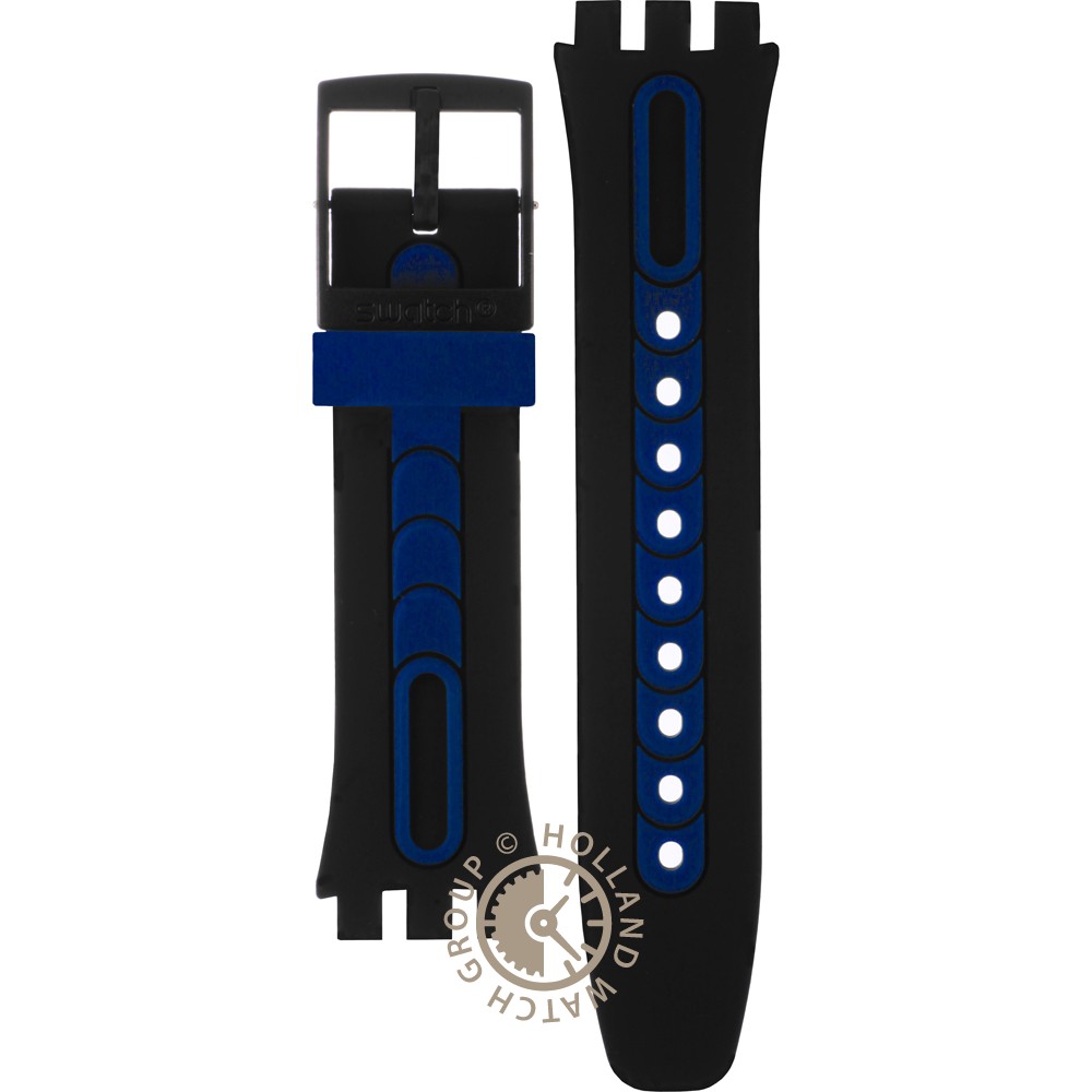 Swatch Plastic - New Chrono - SUS ASUSB406 SUSB406 Kaicco Strap