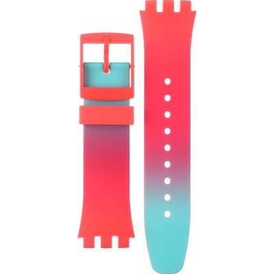Swatch Plastic - New Chrono - SUS ASUSP100 Paradiso Kinetiko Strap