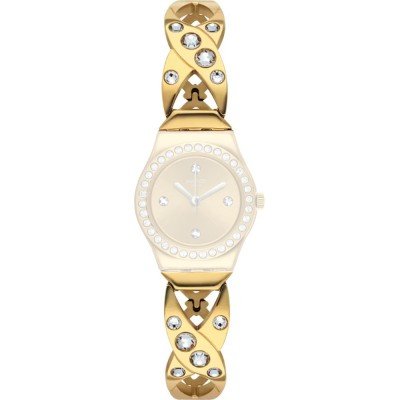 Swatch AYSG164G Goldy hug Strap