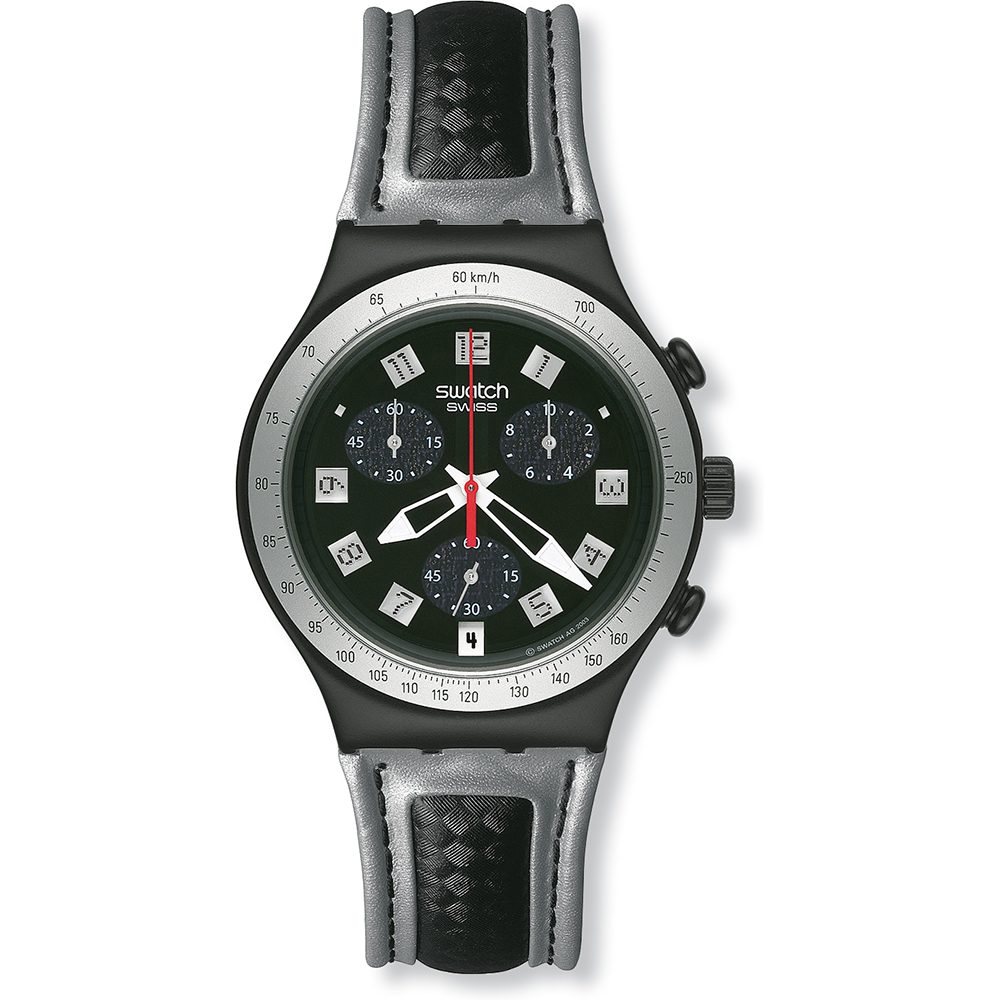 Swatch Irony Chrono YCB4003 Back In Black horloge