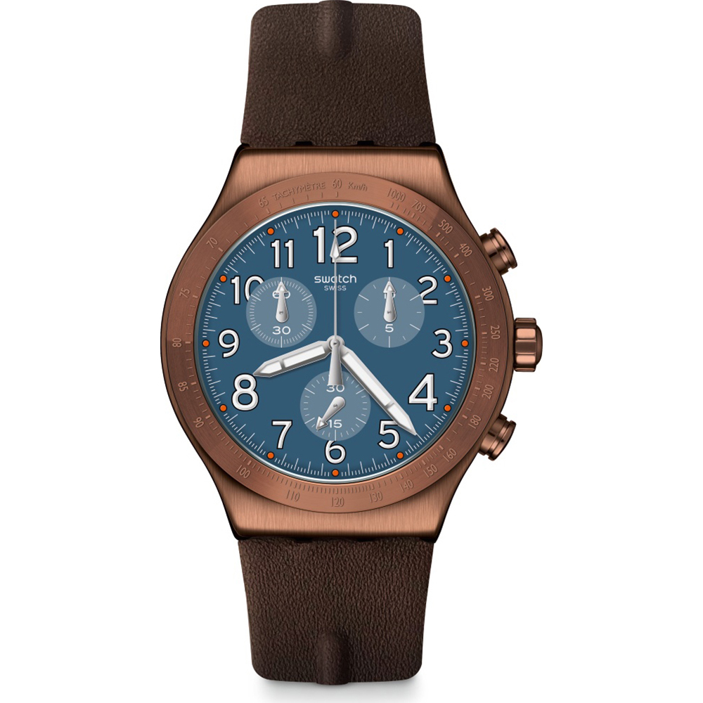 Swatch YVC100 watch Back to Copper