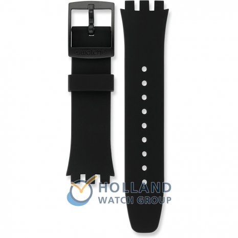 Swatch Black Efficiency Bracelete