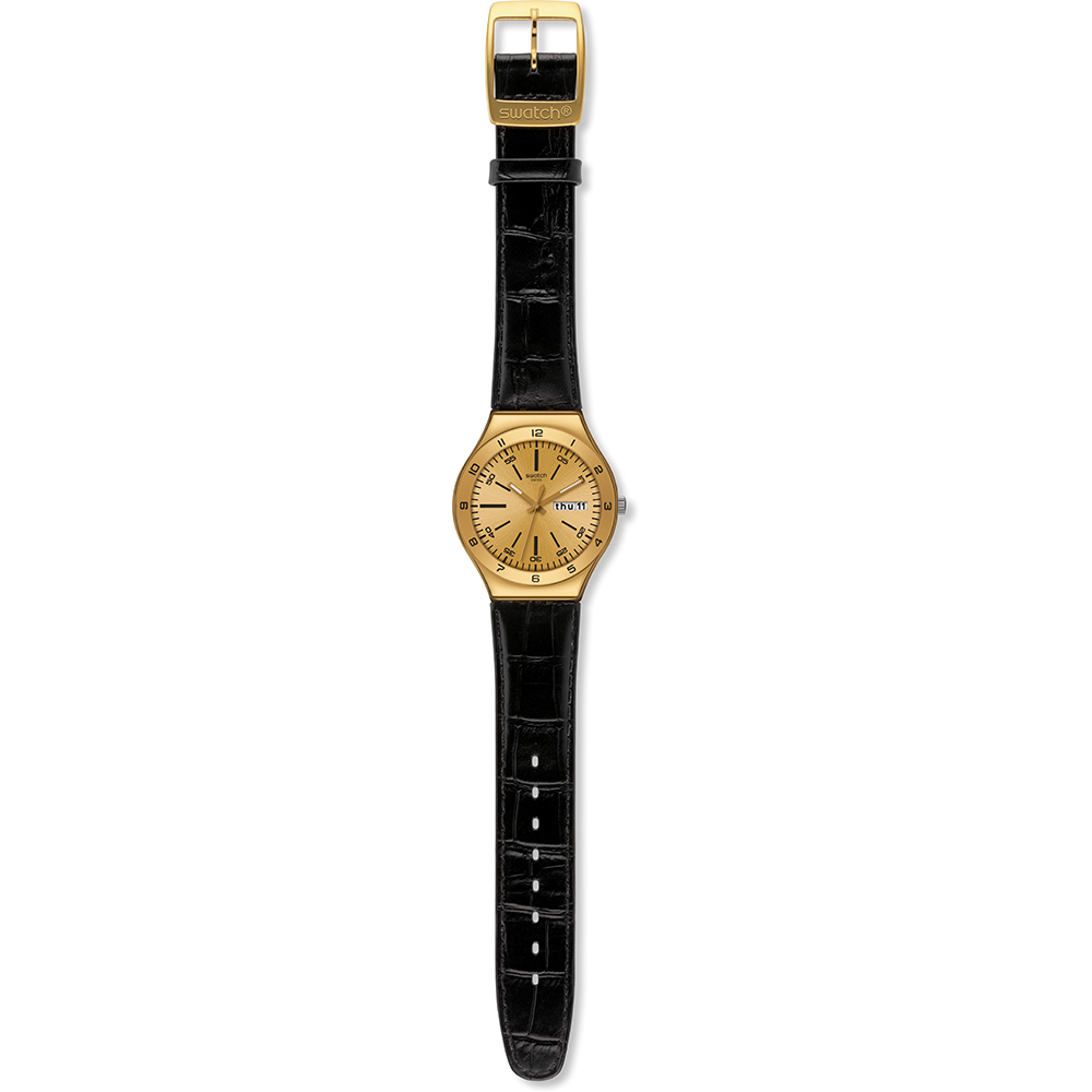 Swatch Big YGG706 Black Medal Watch