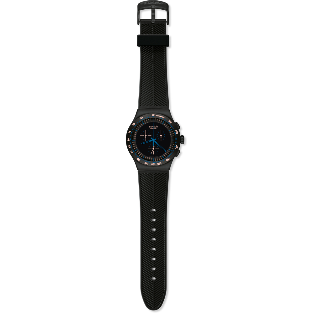 Montre Swatch The Chrono YOB103 Blue In Dark