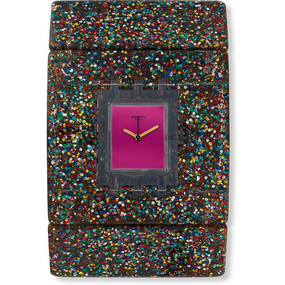 Montre Swatch Square SUBM124A Carnavalesco Large