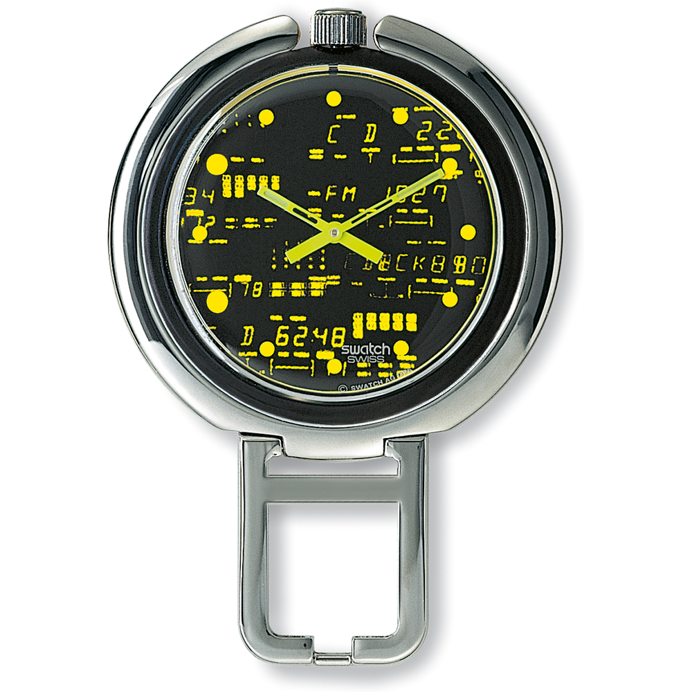 Swatch Pop PUB101 CD Rack Watch