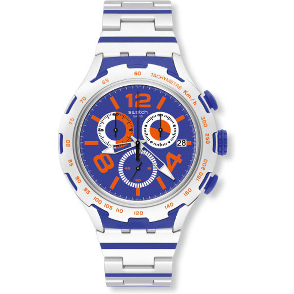 Relógio Swatch XLite Chrono YYS4011AG Chemical Blue