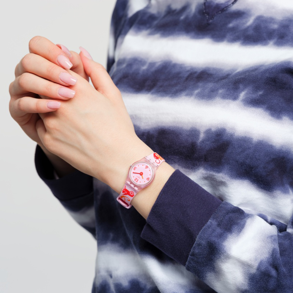 Swatch LP164 watch - #Chillipassion