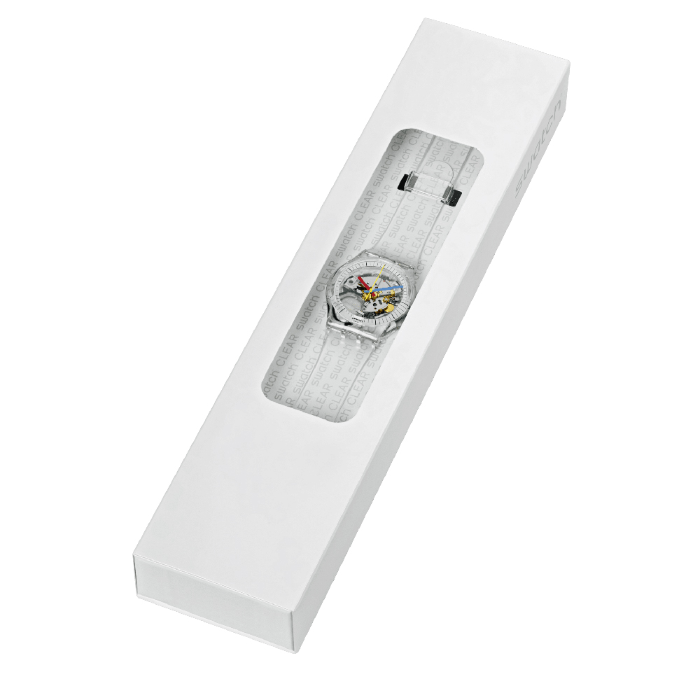 Swatch SO29K100 watch - Clearly New Gent