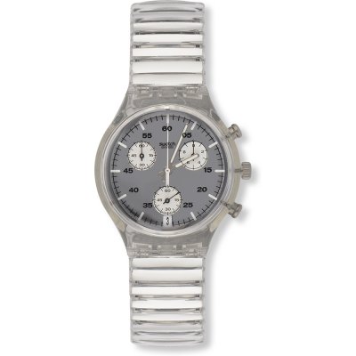Swatch Chrono SCK415 Crystalloid Watch