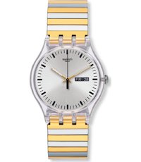 swatch elastic metal strap