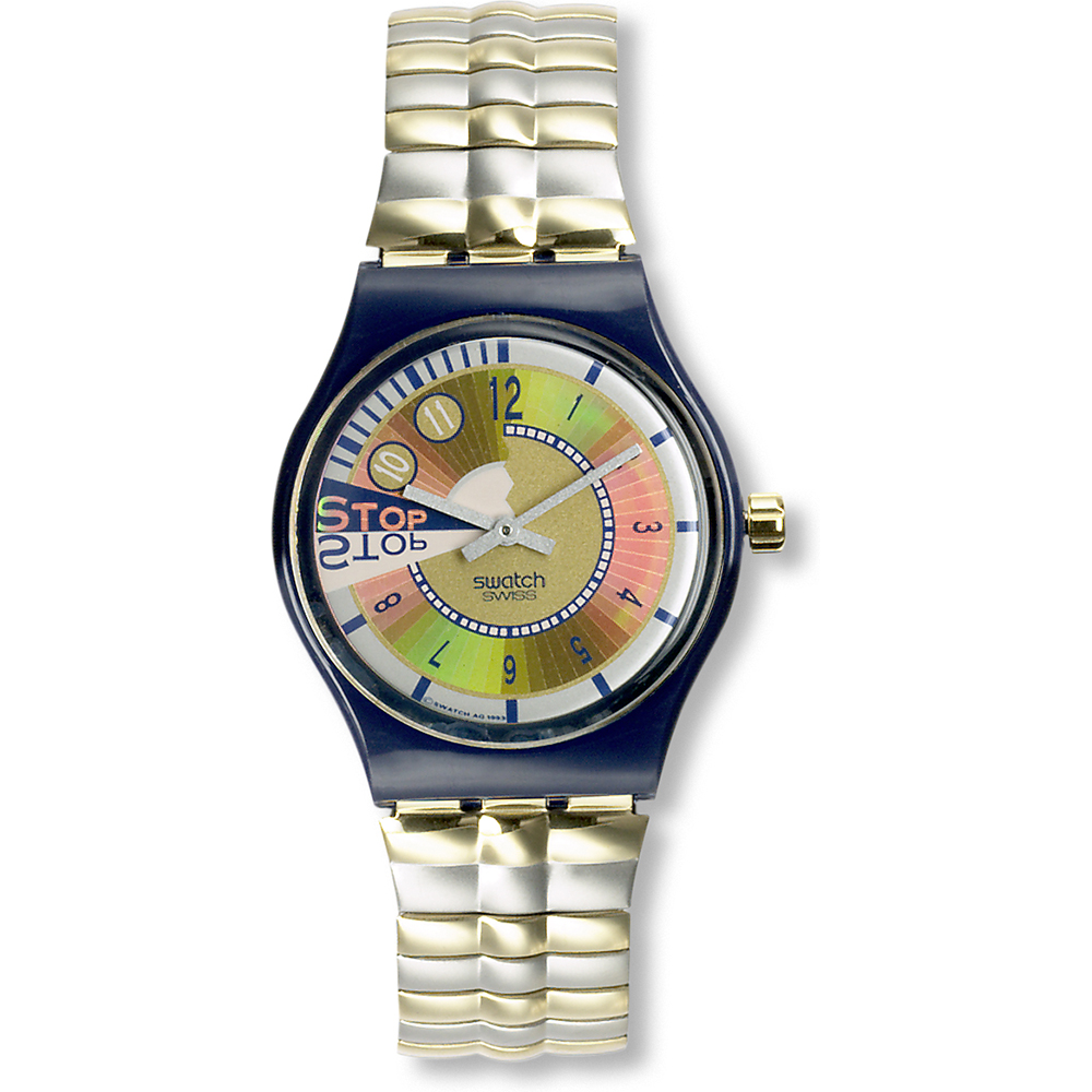 Swatch Stop SSN104 SSN105 Double Run Watch