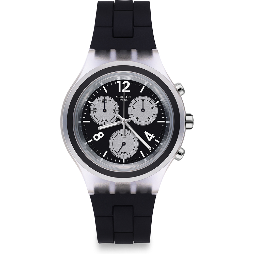 Swatch Chrono SVCK1004 Eleblack Watch