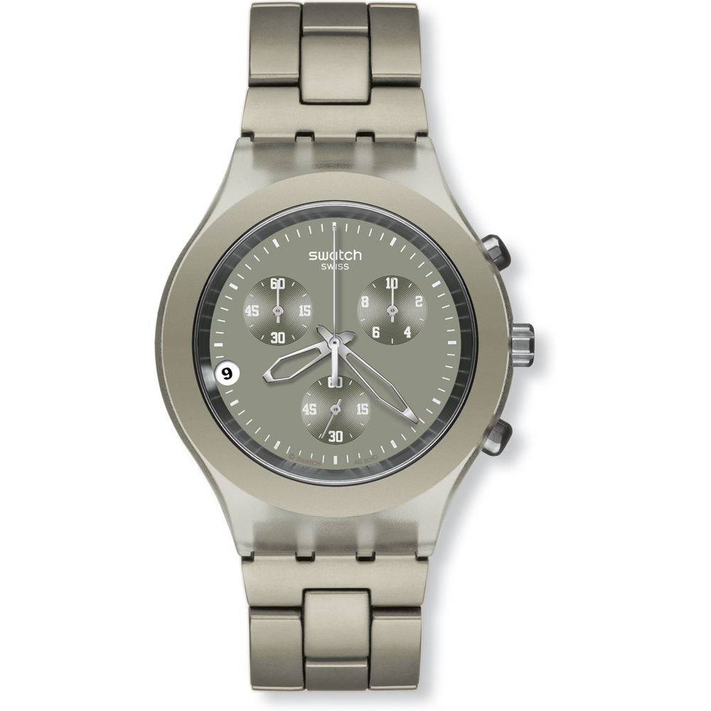 Swatch Chrono SVCG4000AG Full-Blooded Smokey Sand Watch