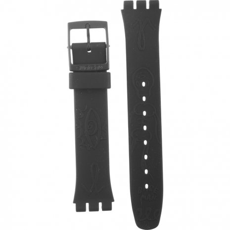 Swatch ASDK911S Strap - SDK911 Midnight Bath Small