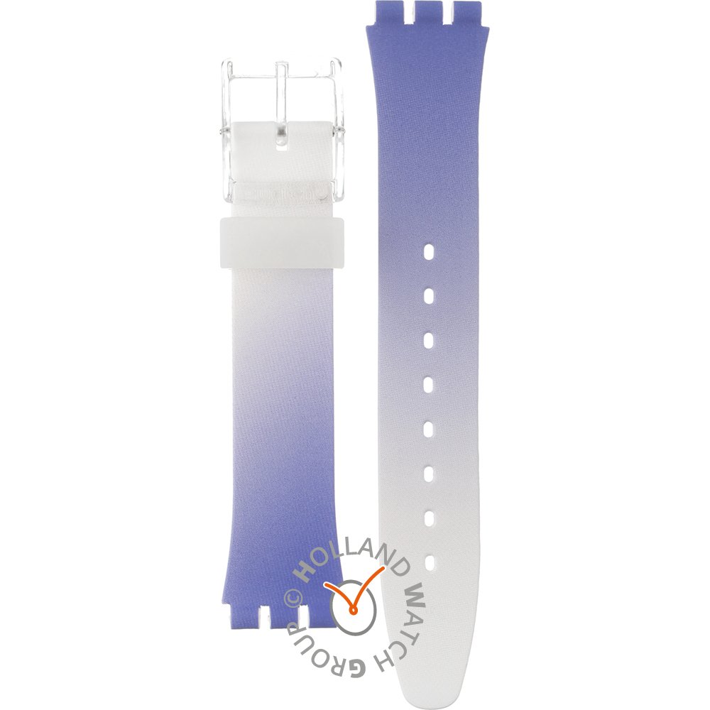 Swatch Plastic - Standard Gent AGR166 GR166 Eight For Luck Strap
