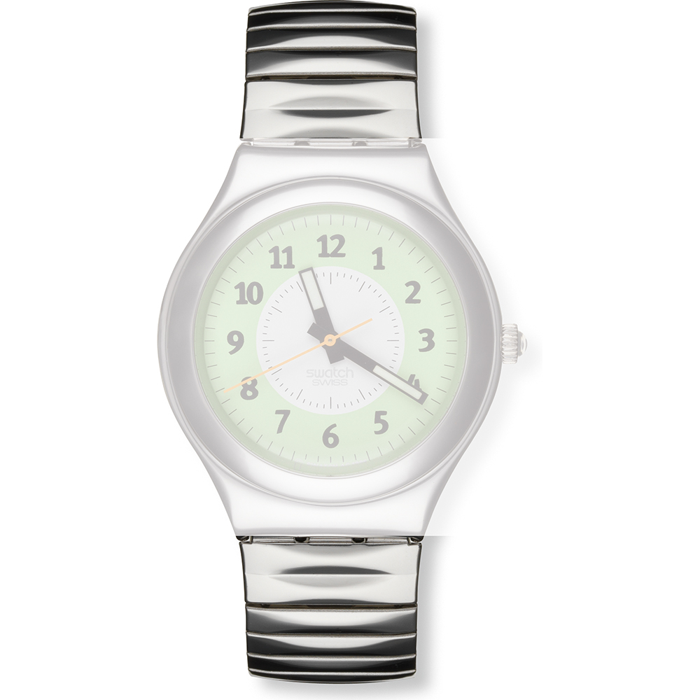swatch elastic metal strap