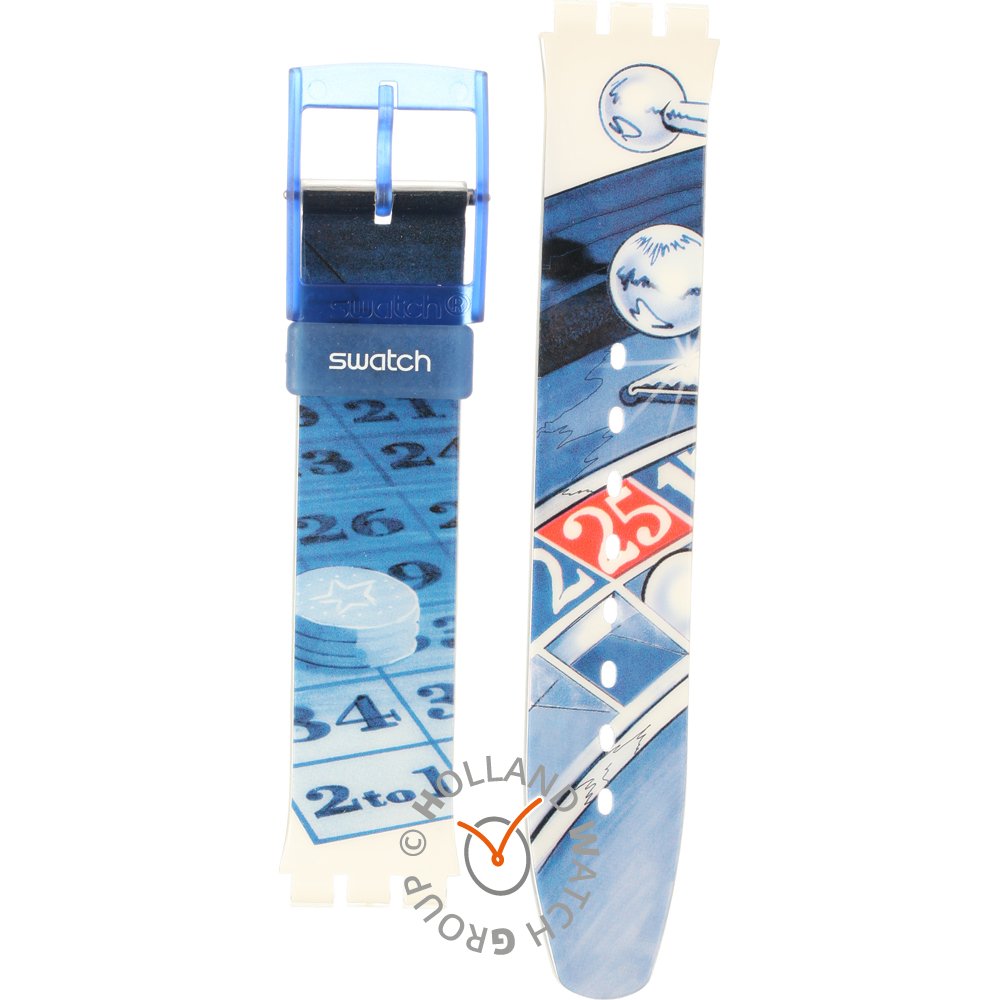 Swatch AGK307C Strap - GK307 Holland Casino Special (Juggler)