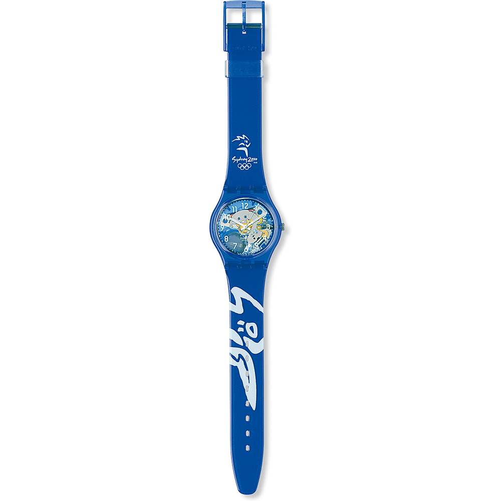 Swatch Olympic Specials GN182 Glorious Blue Watch