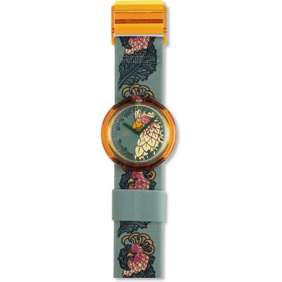 Swatch Pop PWK186 Golden Cage Watch