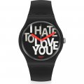 Swatch Hate 2 Love watch