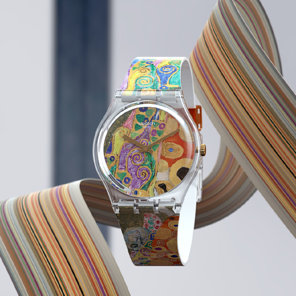 Swatch GZ349 watch - Hope, II by Gustav Klimt