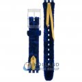 Swatch LG114 Cord On Bleu Bracelete