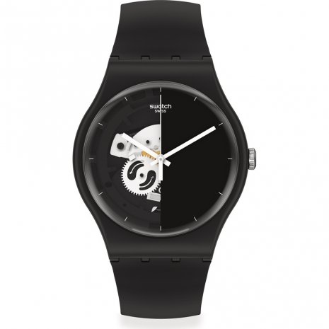 Swatch Live Time Black watch