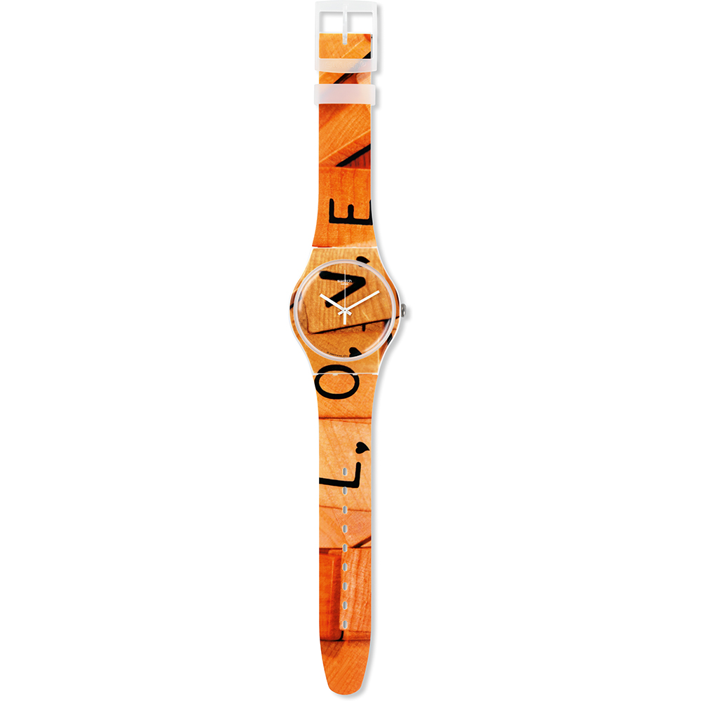 Swatch Maxi MSUOW116 Love Game Clock