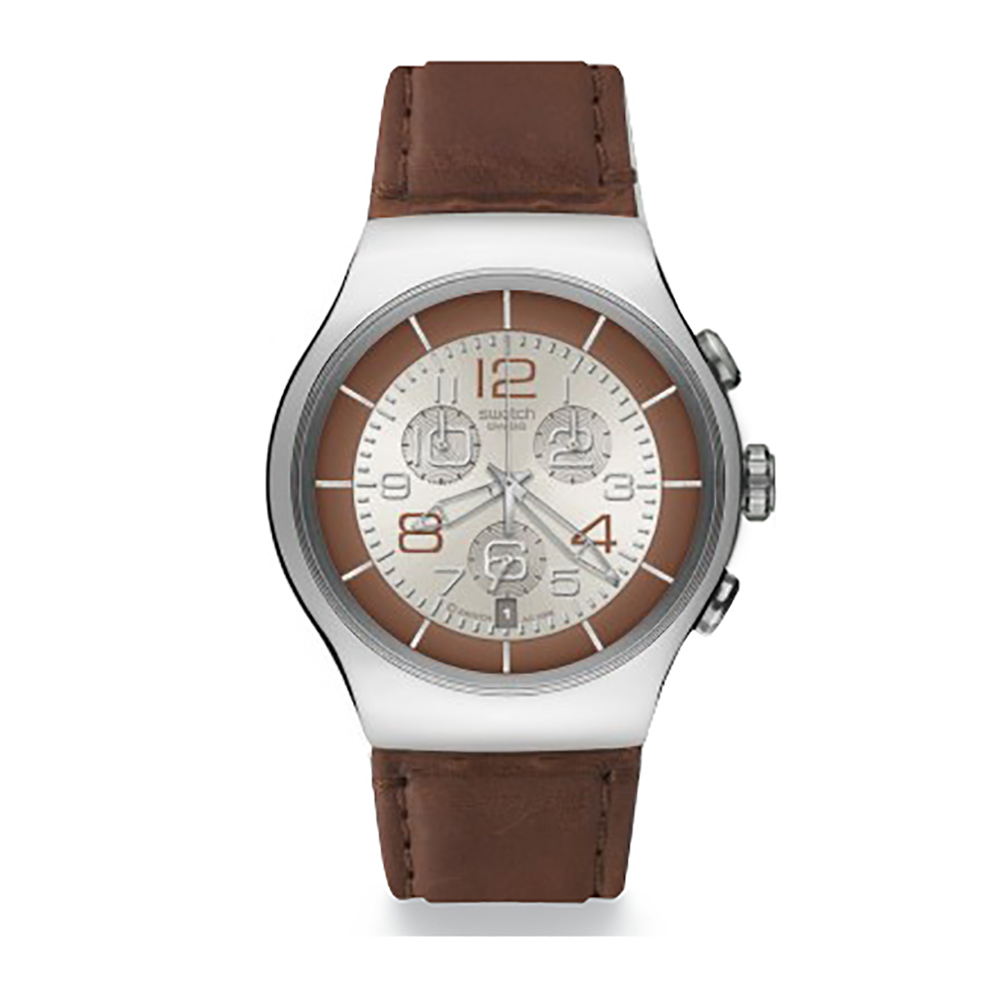 Relógio Swatch The Chrono YOS435 Massive Bronze